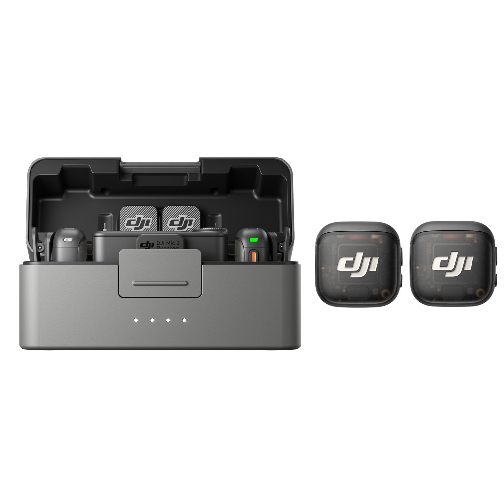 DJI Mic セット DJI Mic 3 (2 TX + 1 RX + Estuche de carga) - DJI