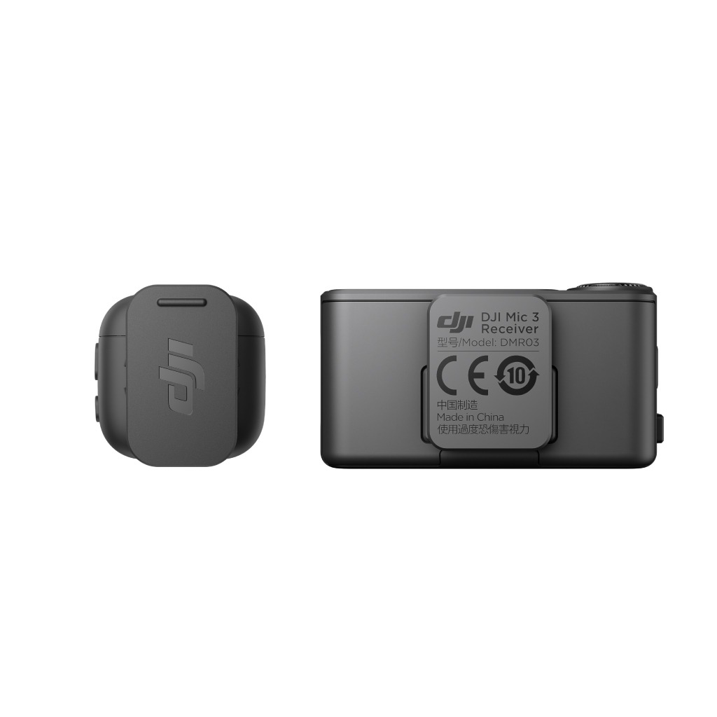 0015　DJI mic 3 Amazon.com: DJI Mic 3 (2 TX + 1 RX + Estuche de Carga), Micrófono