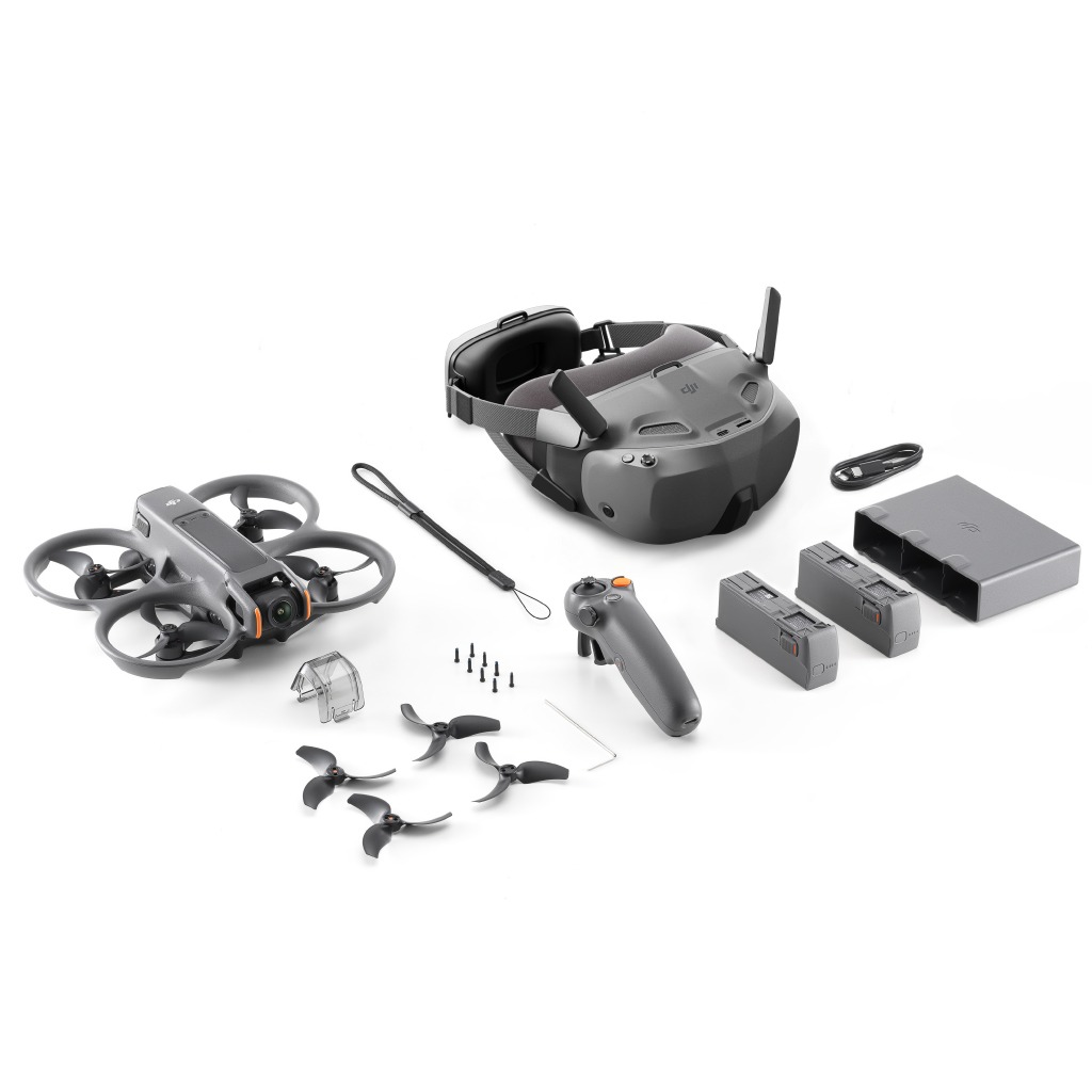 DJI Avata 2 Fly Smart Combo (Three Batteries) - DJI